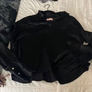 Elegant Black Women's Top